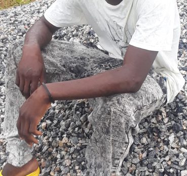 Salim Mumuni, 22 years old, Jacmel, Haiti